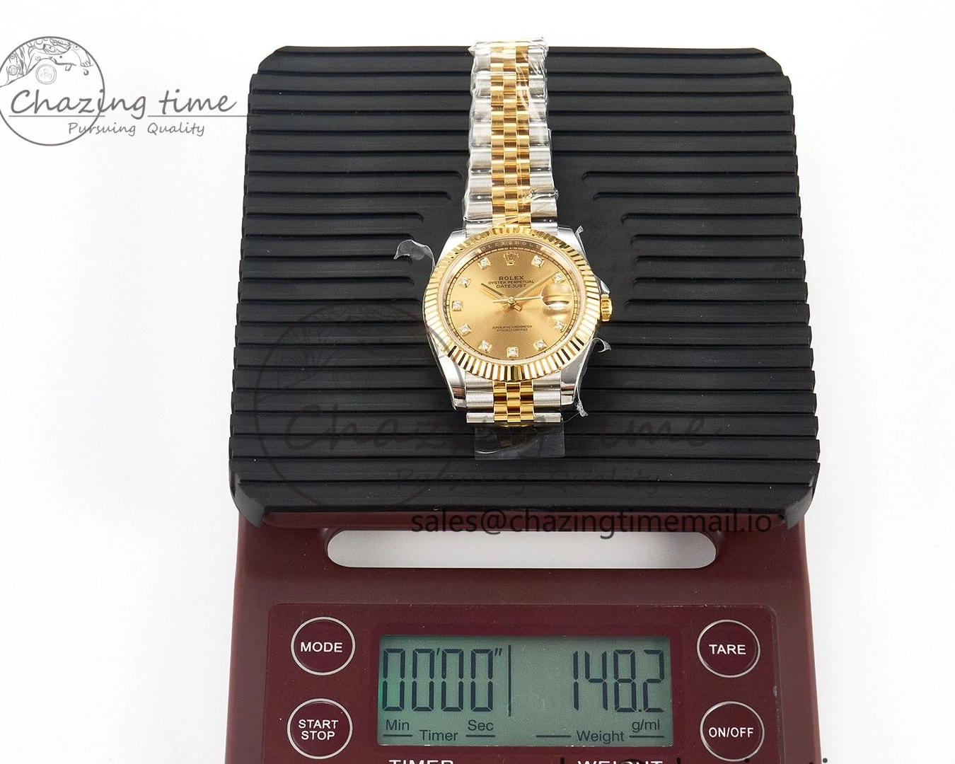 904L Edition SS on SH3235 (Gain Best Dial ARF YG 1:1 Diamonds Bracelet Weight) YG Steel DateJust 41 Jubilee 0516